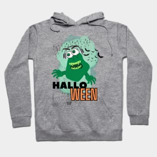 Green Halloween Monster Hoodie